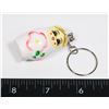 Image 1 : NEW NESTING DOLL THEME KEY CHAIN. SOLID PIECE. DO