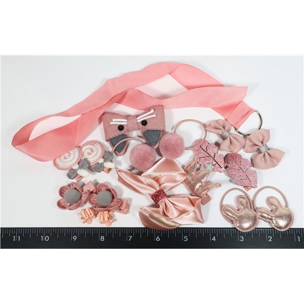 LOT OF NEW HAIR ACCESSORIES