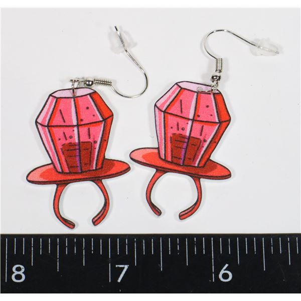 NEW CANDY RING THEME DROP EARRINGS