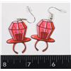 Image 1 : NEW CANDY RING THEME DROP EARRINGS