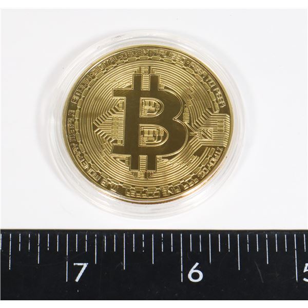 NEW BIT COIN THEME NOVELTY TOKEN