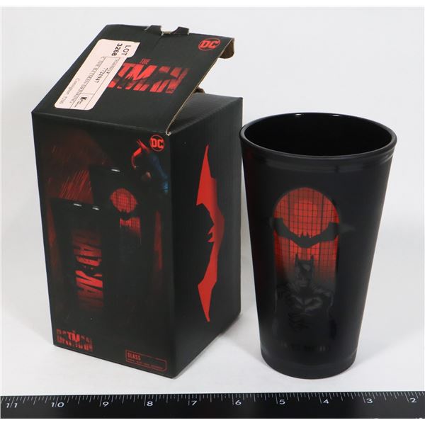 NEW DC THE BATMAN DRINKING GLASS