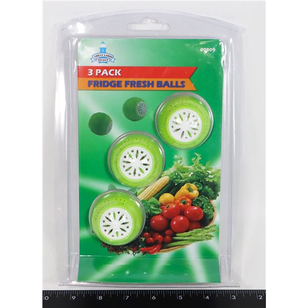 NEW 3 PACK FRIDGE FRESH BALLS