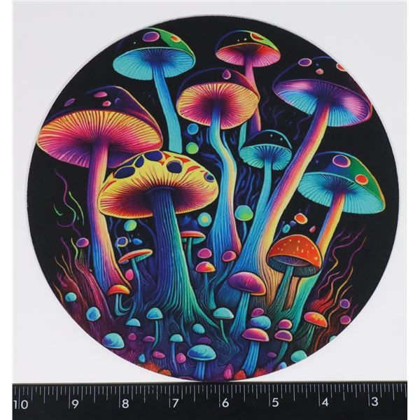 NEW 8" DIAMETER FUN MOUSEPAD