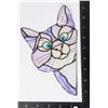 Image 1 : NEW SASSY PURPLE CAT WINDOW DECAL