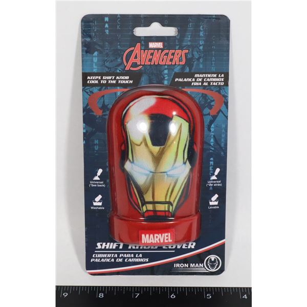 NEW MARVEL IRON MAN SHIFT KNOB COVER