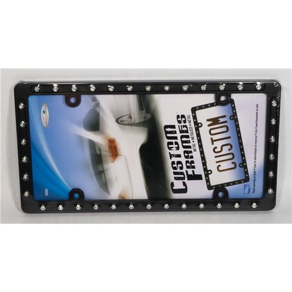 NEW METAL BOLT DESIGN LICENSE PLATE COVER