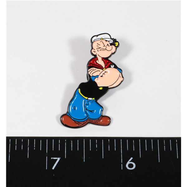 NEW POPEYE THE SAILOR MAN THEME BROOCH