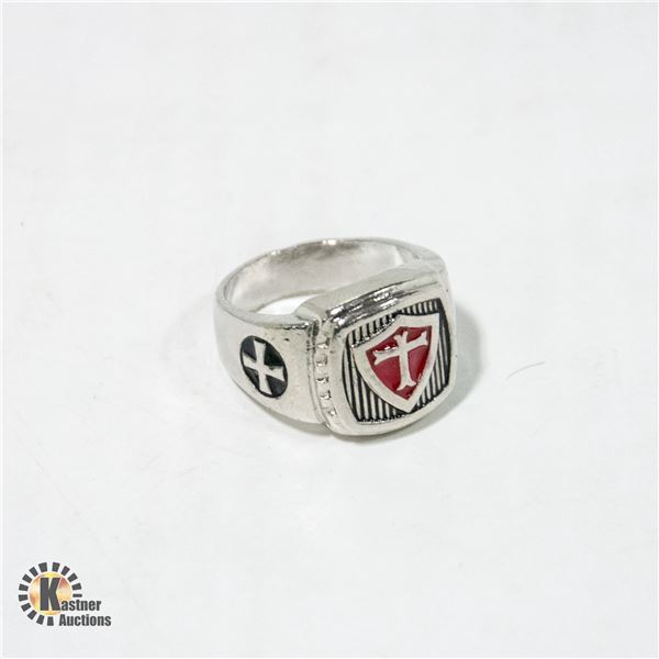 NEW KNIGHTS TEMPLAR MENS RING SIZE 11