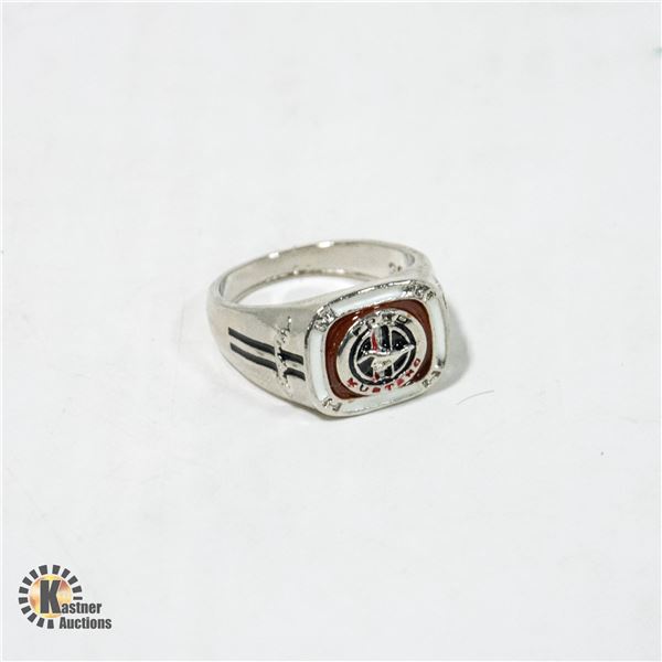NEW "FORD MUSTANG" RING 925 STAMPED SIZE 11