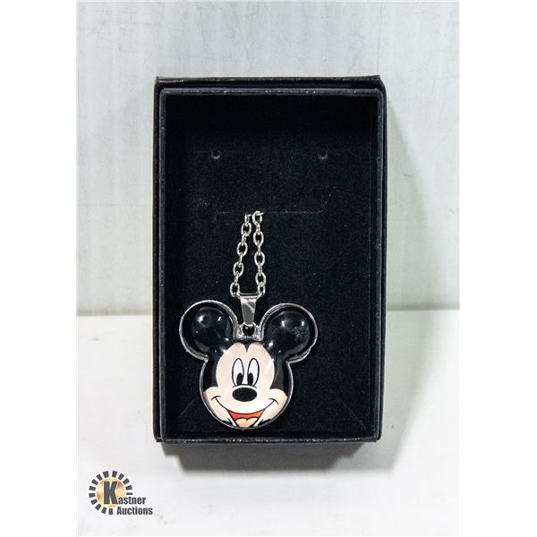 NEW MICKEY MOUSE PENDANT WITH CHAIN