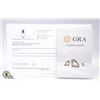 Image 3 : GRA CERTIFIED 1.00 CARAT MOISSANITE CENTER