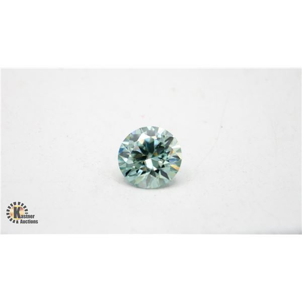 18.80 CARAT LIGHT BLUE MOISSANITE LOOSE STONE