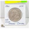 Image 1 : 1900 90% SILVER MORGAN DOLLAR