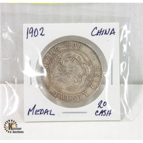 1902 CHINA 20 CASH