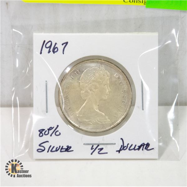 1967 SILVER 50 CENTS