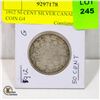 Image 1 : 1912 50 CENT SILVER CANADIAN COIN