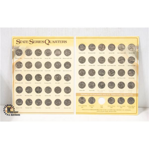 1999-200850 STATE QUARTERS SET 42 OF 50