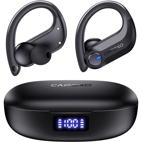CAPOXO BLUETOOTH WIRELESS EARBUDS 120HRS PLAYTIME