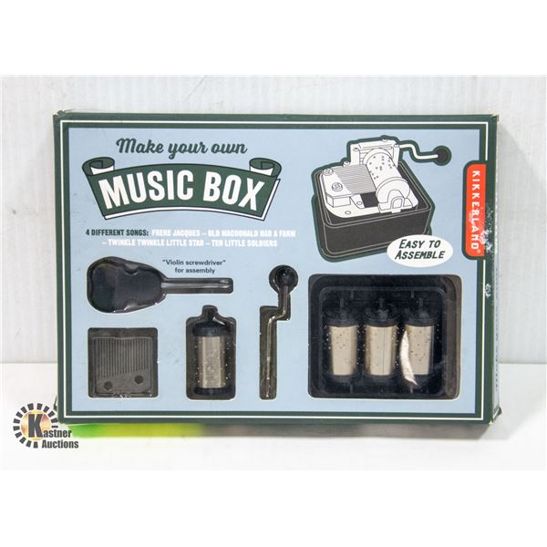 MAKE YOUR OWN MUSIC BOX