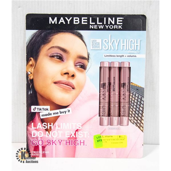 MAYBELLINE NEW YORK SKY HIGH MASCARA 3 PK