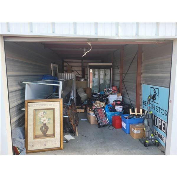 CONTENTS OF STORAGE UNIT 10' X 25' UNIT E139