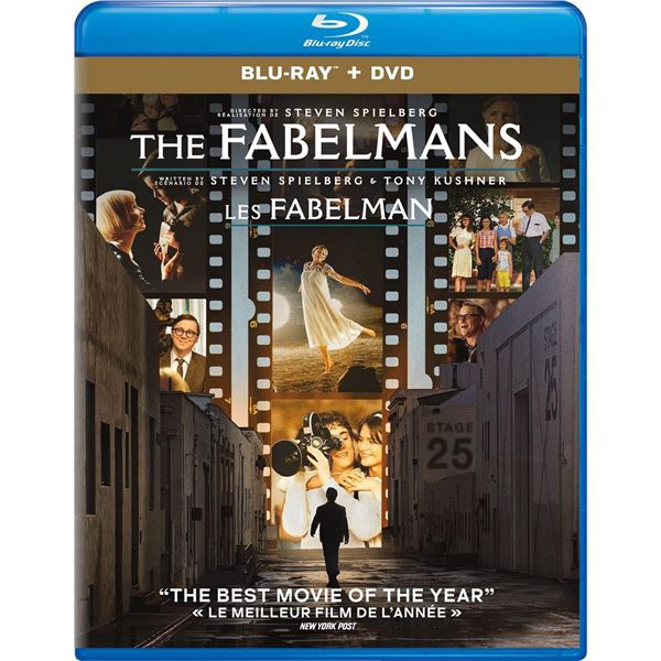NEW THE FABELMANS BLU-RAY + DVD SET BY STEVEN