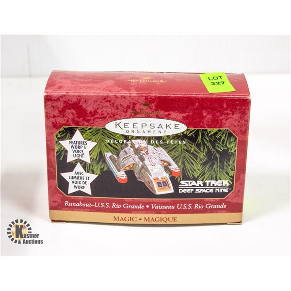 HALLMARK STAR TREK RUNABOUT-U.S.S. RIO GRANDE