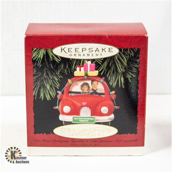 HALLMARK KEEPSAKE ORNAMENT OUR FIRST CHRISTMAS