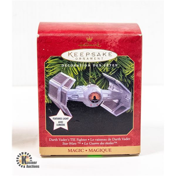 HALMARK STAR WARS DARTH VADER'S TIE FIGHTER