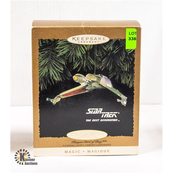HALLMARK STAR TREK KLINGON BIRD OF PREY