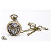 Image 1 : BRAND NEW BRONZE TONE POCKET WATCH WITH