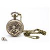 Image 1 : BRAND NEW BRONZE TONE POCKET WATCH WITH