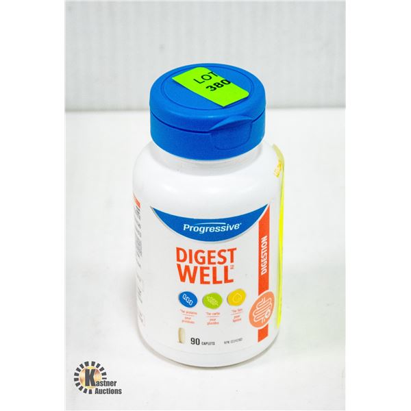 NEW PROGRESSIVE DIGEST WELL  - 90 CAPLETS PER