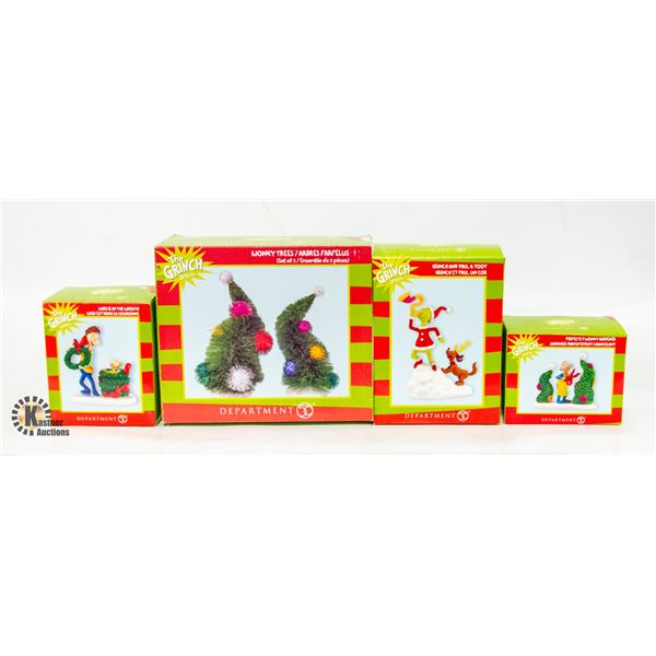 BOX WITH COLLECTION OF THE GRINCH WHO-VILLE