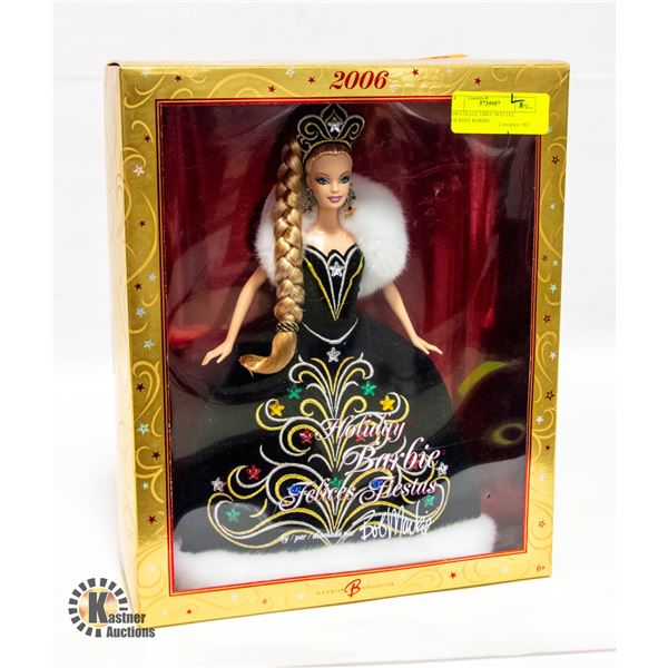 2006 COLLECTIBLE MATTEL HOLIDAY BARBIE