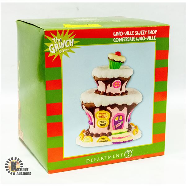THE GRINCH WHO-VILLE PORCELAIN "SWEETS