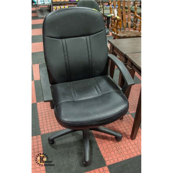 ESTATE BLACK ROLLING OFFICE CHAIR