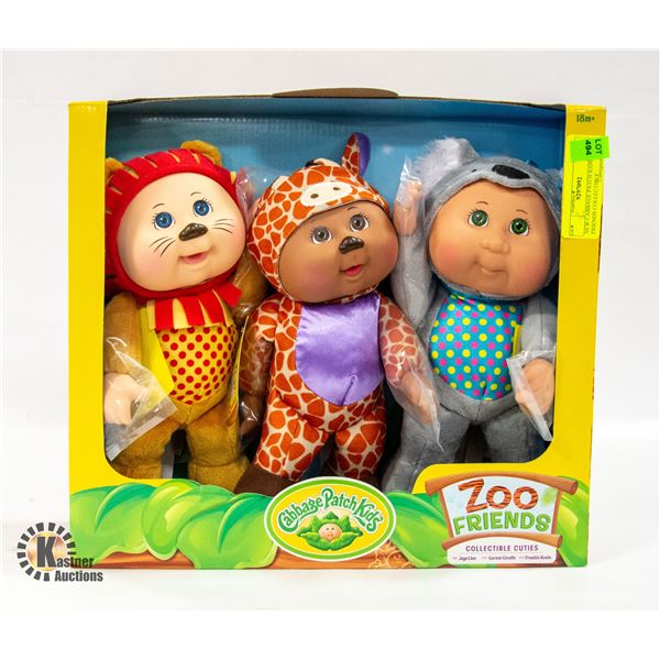 NEW CABBAGE PATCH KIDS ZOO FRIENDS COLLECTIBLE