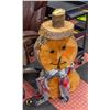 Image 1 : WOODEN LOG SNOWMAN 33" X 15" (HEAVY)