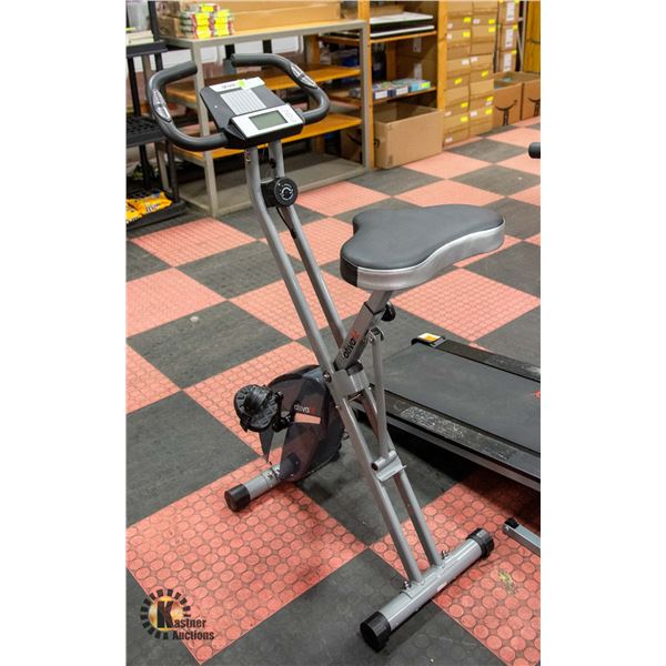 NEWLY ASSEMBLED ATIVAFIT FOLDABLE EXERCISE BIKE