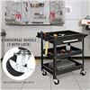 Image 4 : NEWLY ASSEMBLED HAPPYTOOLS 3 TIER TOOL CART ON
