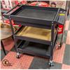 Image 6 : NEWLY ASSEMBLED HAPPYTOOLS 3 TIER TOOL CART ON