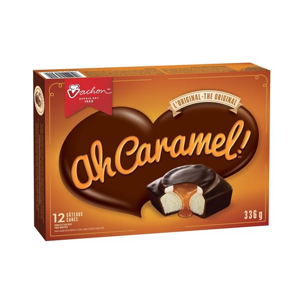 4 BOXES OF VACHON AH CARAMEL - 12 CAKES PER BOX