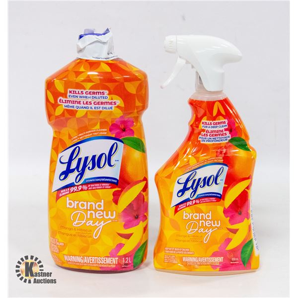 NEW 1.2 L RE-FILL BOTTLE & 1 X 650ML SPRAY TOP