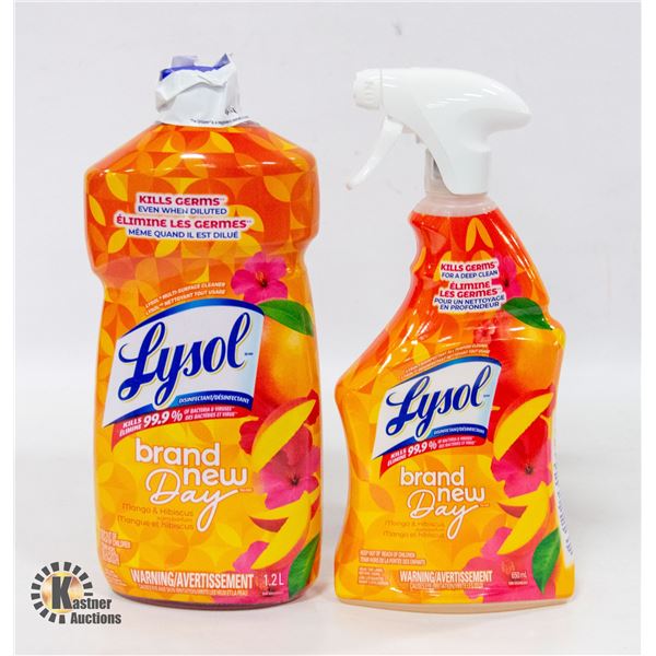 NEW 1.2 L RE-FILL BOTTLE & 1 X 650ML SPRAY TOP