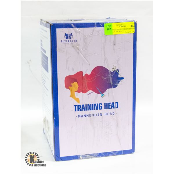 NEVERLAND MANNEQUIN PRACTICE HEAD - BRUNETTE