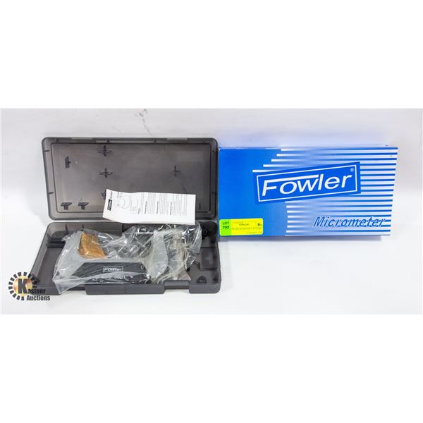 FOWLER MICROMETER 3-4" 0.0001"