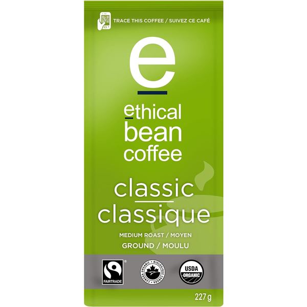 3 NEW BAGS OF ETHICAL BEAN CLASSIC MEDIUM ROAST