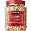 Image 1 : NEW KIRKLAND SIGNATURE ROASTED WHOLE CASHEWS